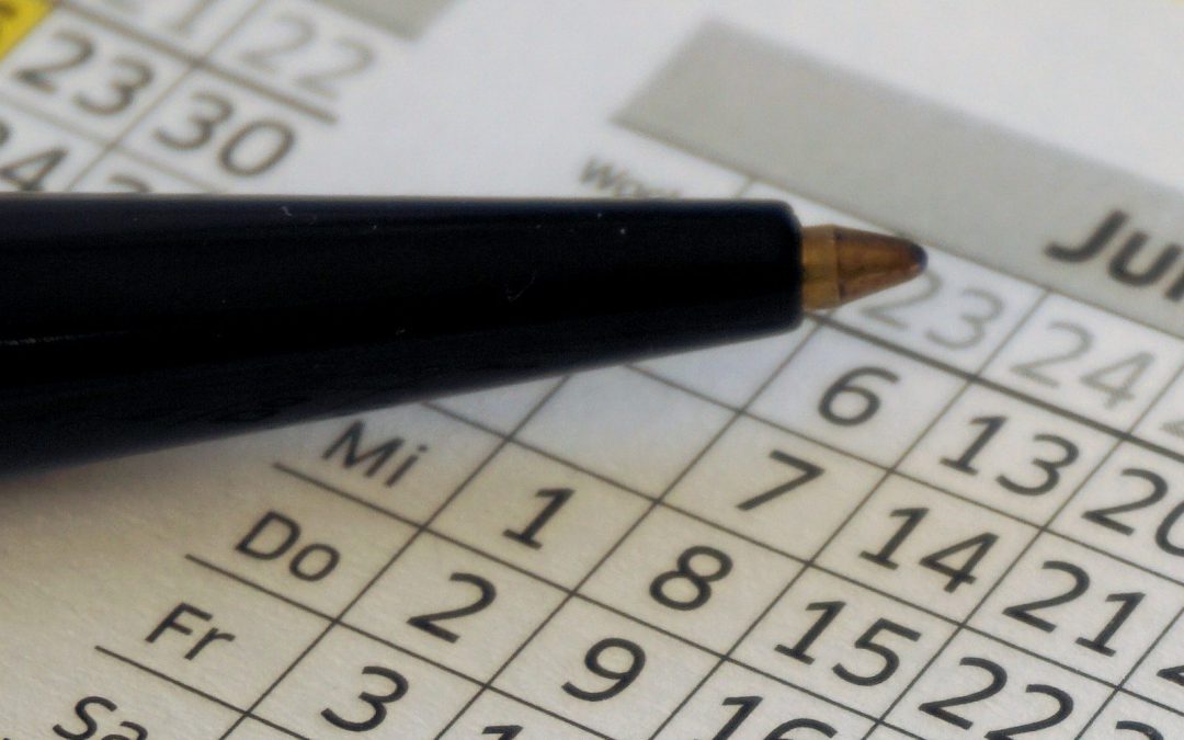 Agenda des formations